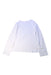 A White Long Sleeve Tops from Janie & Jack in size 12Y for girl. (Back View)