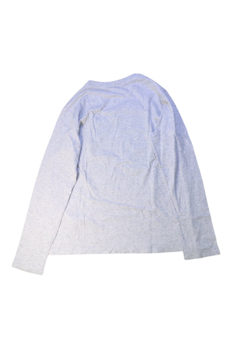 A Grey Long Sleeve T Shirts from MSGM in size 12Y for neutral. (Back View)