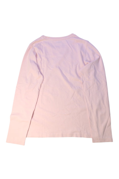 A Pink Long Sleeve T Shirts from Aigle in size 12Y for neutral. (Back View)