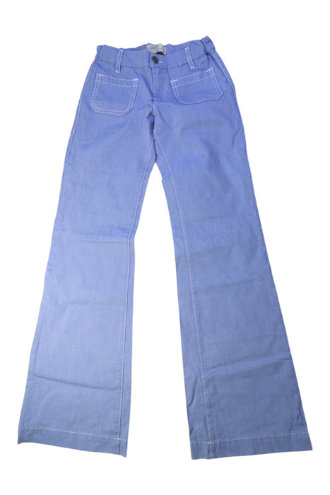 A Blue Casual Pants from Bonpoint in size 12Y for girl. (Front View)
