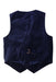 A Navy Dress Up Vests from Janie & Jack in size 8Y for boy. (Back View)