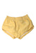 A Yellow Shorts from O'Neill in size 12Y for girl. (Back View)
