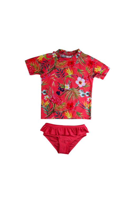 A Multicolour Swim Sets from Minoti in size 6T for girl. (Front View)