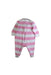 A Pink Long Sleeve Rompers from Ralph Lauren in size 3-6M for girl. (Back View)