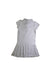 A White Short Sleeve Dresses from Ralph Lauren in size 3T for girl. (Back View)
