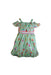 A Multicolour Sleeveless Dresses from Monsoon in size 3T for girl. (Back View)