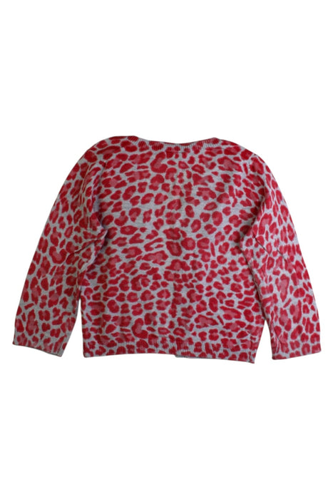 A Red Cardigans from Seed in size 18-24M for girl. (Back View)