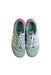 A Green Sneakers from Adidas in size 7Y for girl. (Back View)