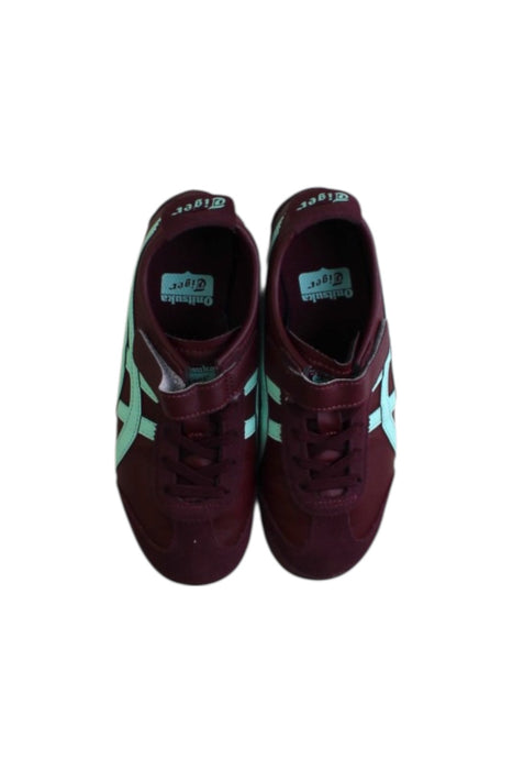 A Burgundy Sneakers from Onitsuka Tiger in size 12-18M for neutral. (Back View)