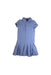 A Blue Short Sleeve Dresses from Polo Ralph Lauren in size 6T for girl. (Front View)