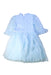 A Blue Long Sleeve Dresses from Tutu Du Monde in size 10Y for girl. (Back View)