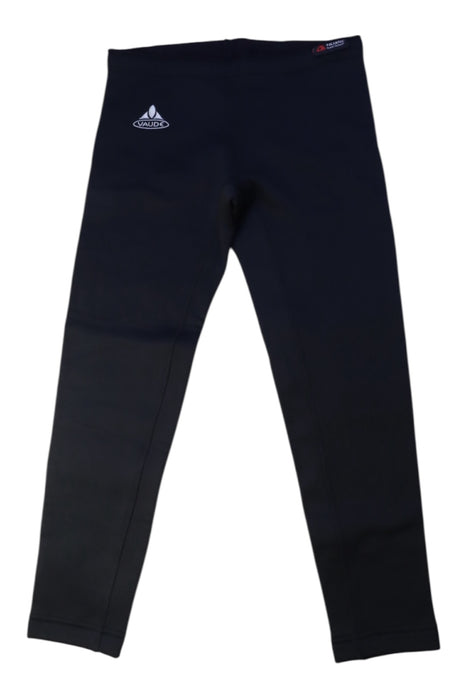 A Black Leggings from Vaude in size 10Y for neutral. (Front View)