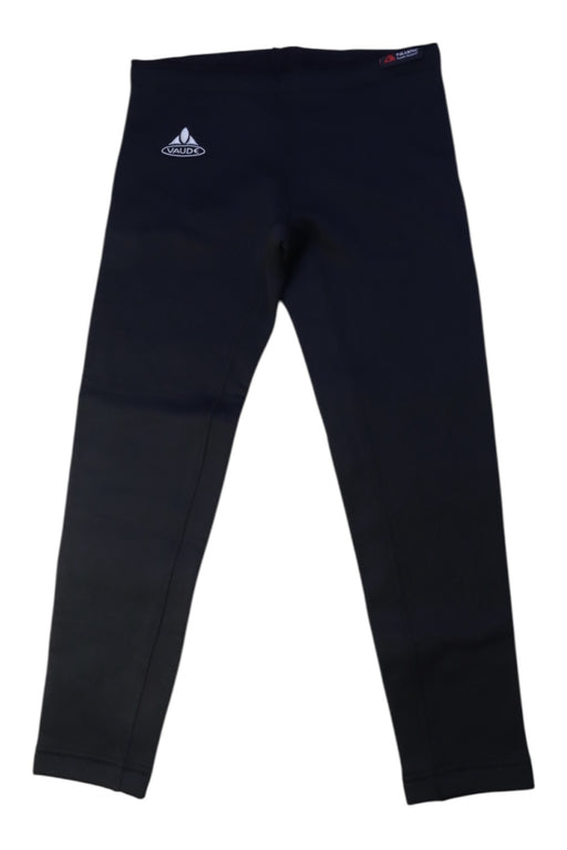 A Black Leggings from Vaude in size 10Y for neutral. (Front View)