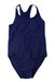 A Navy Swimsuits from Dolphin in size 14Y for girl. (Front View)
