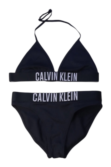 A Black Bikinis from Calvin Klein in size 10Y for girl. (Front View)