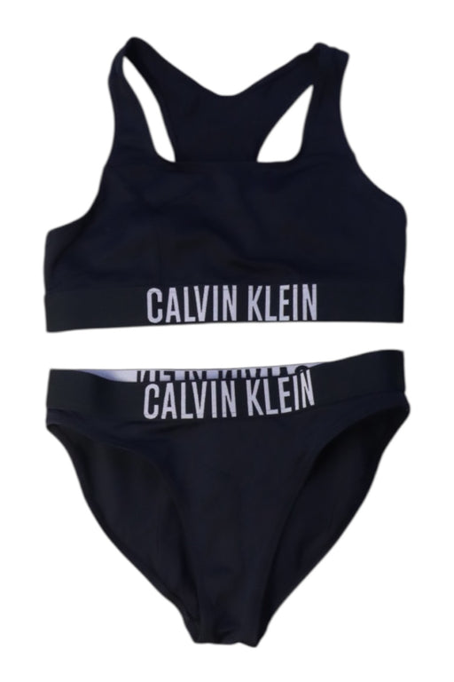 A Black Bikinis from Calvin Klein in size 10Y for girl. (Front View)