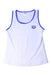 A White Active Tops from Arena in size 14Y for girl. (Front View)