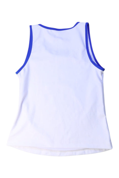 A White Active Tops from Arena in size 14Y for girl. (Back View)