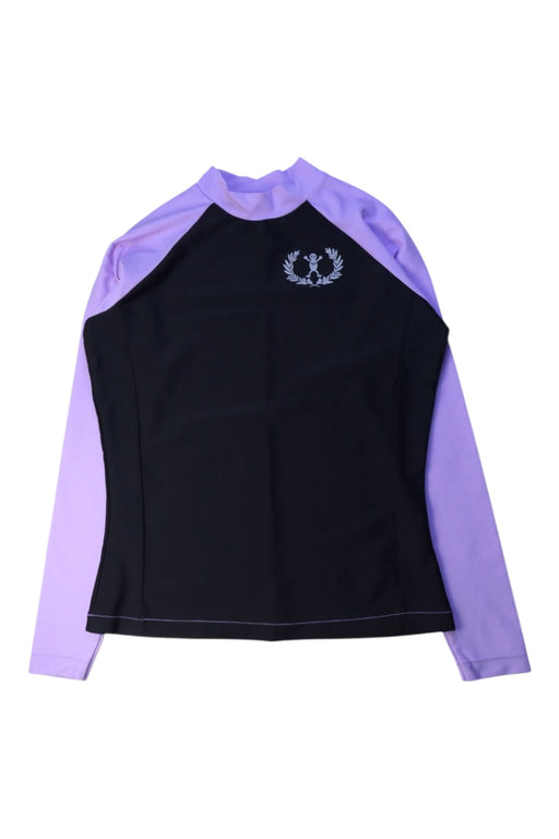 A Black Rash Guards from Arena in size 14Y for boy. (Front View)