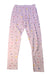 A Pink Leggings from Petit Bateau in size 12Y for girl. (Back View)