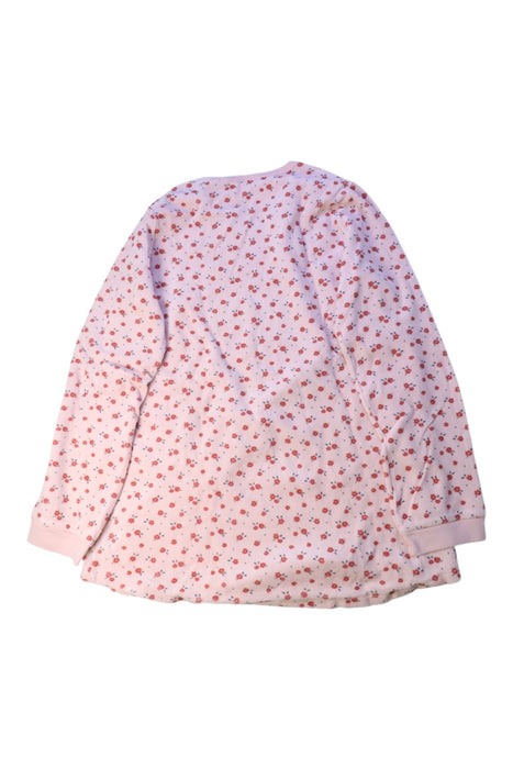 A Pink Nightgowns from Petit Bateau in size 12Y for girl. (Back View)