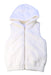 A White Outerwear Vests from Janie & Jack in size 10Y for girl. (Front View)
