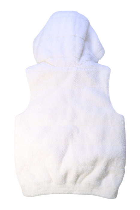 A White Outerwear Vests from Janie & Jack in size 10Y for girl. (Back View)