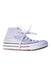 A White Sneakers from Converse in size 10Y for girl. (Front View)