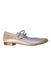 A Gold Dress Shoes from Bonpoint in size 11Y for girl. (Front View)