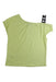 A Green Short Sleeve T Shirts from DKNY in size 6T for girl. (Back View)