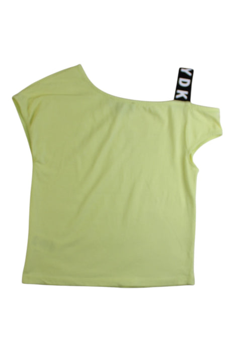 A Green Short Sleeve T Shirts from DKNY in size 6T for girl. (Back View)
