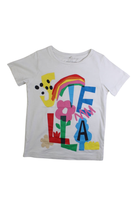 A Multicolour Short Sleeve T Shirts from Stella McCartney in size 5T for girl. (Front View)