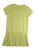 A Yellow Short Sleeve Dresses from Moschino in size 8Y for girl. (Back View)