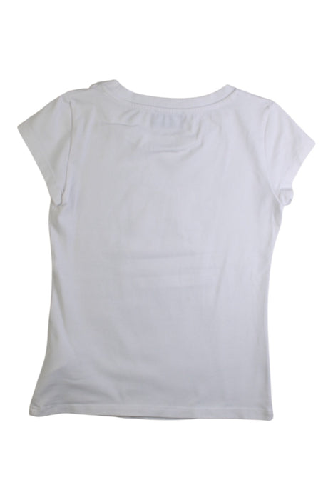 A White Short Sleeve T Shirts from Moschino in size 8Y for girl. (Back View)