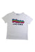 A White Short Sleeve T Shirts from The Marc Jacobs in size 6T for girl. (Front View)