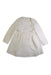 A White Long Sleeve Dresses from I Pinco Pallino in size 4T for girl. (Front View)