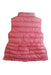 A Pink Outerwear Vests from Moncler in size 4T for girl. (Back View)
