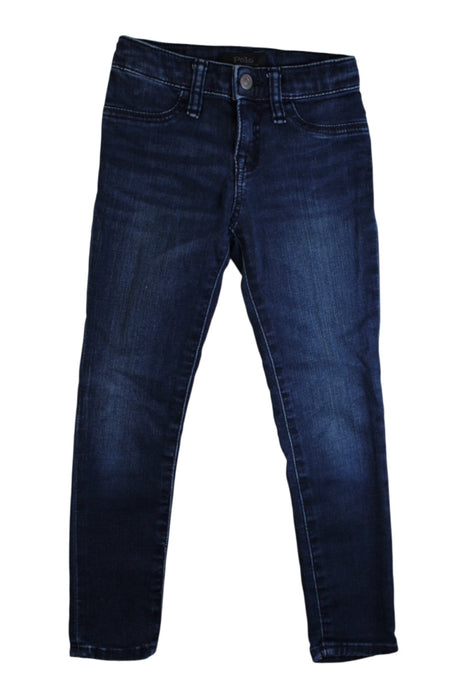 A Navy Jeans from Polo Ralph Lauren in size 5T for girl. (Front View)