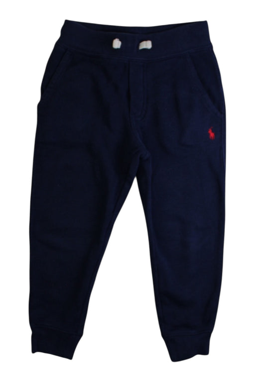 A Navy Sweatpants from Polo Ralph Lauren in size 4T for boy. (Front View)