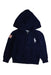 A Navy Hooded Sweatshirts from Ralph Lauren in size 18-24M for boy. (Front View)