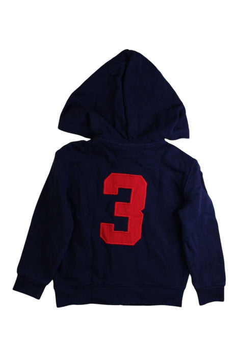 A Navy Hooded Sweatshirts from Ralph Lauren in size 18-24M for boy. (Back View)