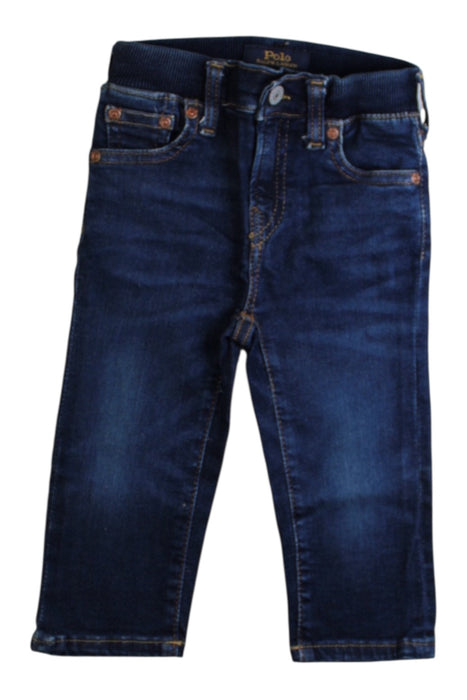 A Blue Jeans from Polo Ralph Lauren in size 12-18M for boy. (Front View)