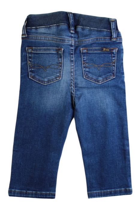 A Blue Jeans from Polo Ralph Lauren in size 12-18M for boy. (Back View)