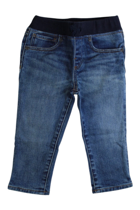 A Blue Jeans from Burberry in size 12-18M for boy. (Front View)