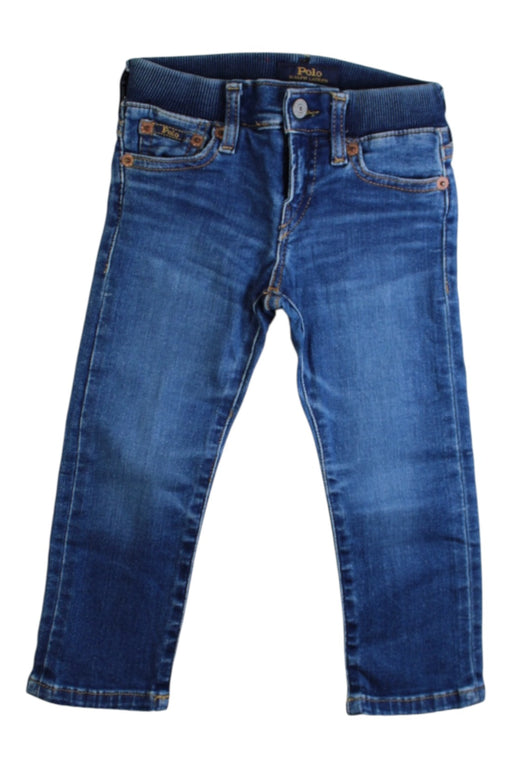 A Blue Jeans from Polo Ralph Lauren in size 2T for boy. (Front View)