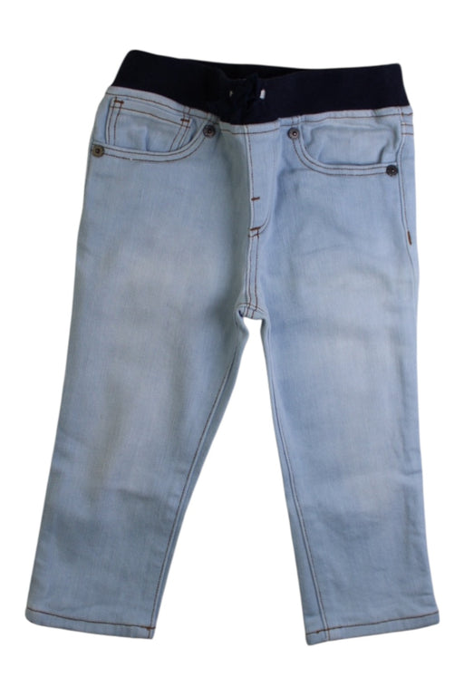 A Blue Jeans from Burberry in size 12-18M for boy. (Front View)
