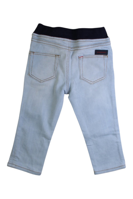 A Blue Jeans from Burberry in size 12-18M for boy. (Back View)