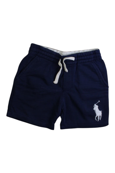 A Navy Shorts from Polo Ralph Lauren in size 3T for boy. (Front View)