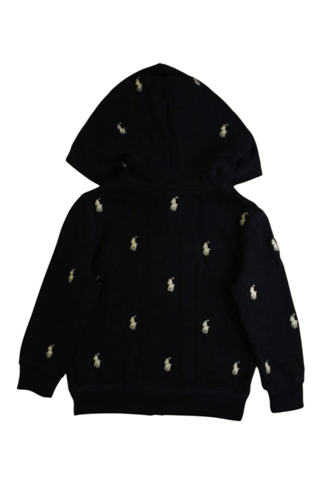 A Black Zippered Sweatshirts from Ralph Lauren in size 18-24M for girl. (Back View)