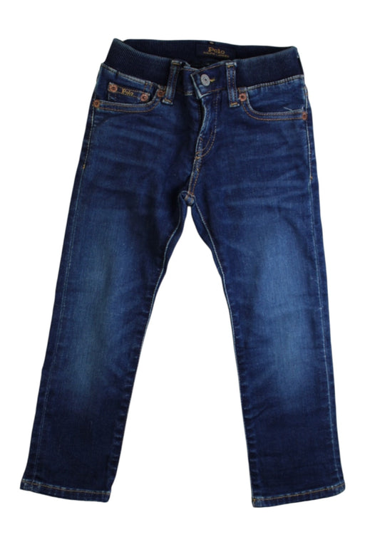 A Blue Jeans from Polo Ralph Lauren in size 3T for boy. (Front View)